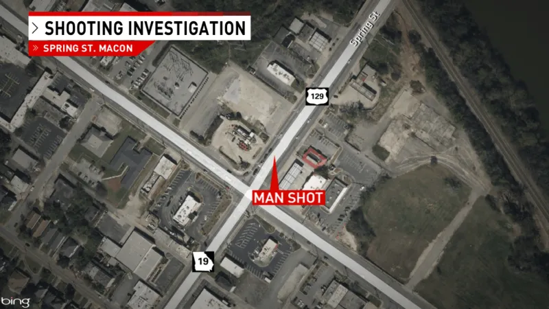 Man hospitalized after shooting along Spring Street in Macon, investigation ongoing