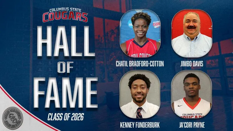 Columbus State Athletics Proudly Announces 2026 Hall of Fame Class