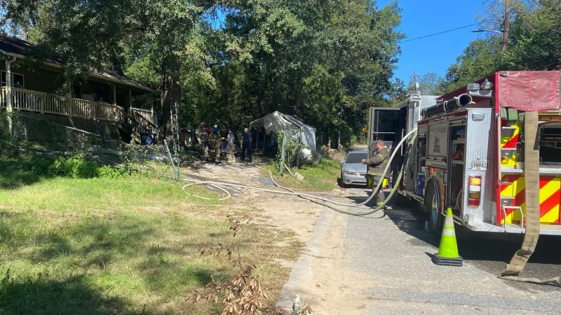 Two hospitalized for smoke inhalation after bedroom fire in Macon home