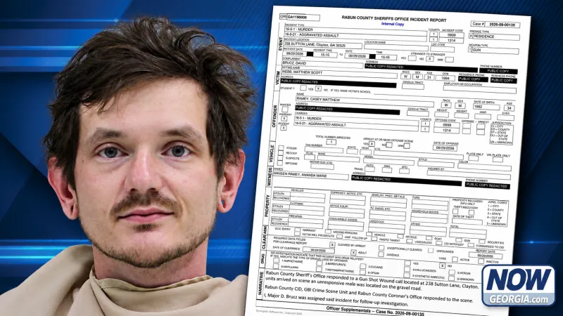 UPDATE: Newly released reports detail Rabun County murder suspect's surrender, evidence found at shooting scene