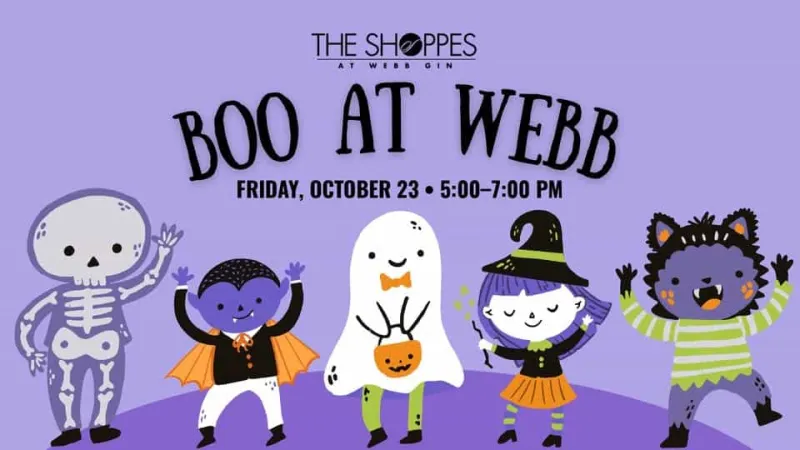 Trick-or-treating at the Shoppes at Webb Gin in Snellville this Friday