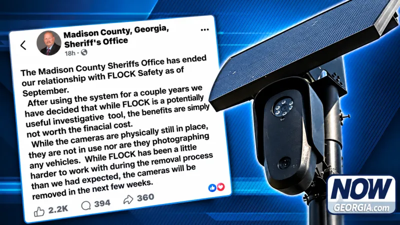 Madison County Sheriff's Office drops Flock cameras as misuse investigations grow across Georgia
