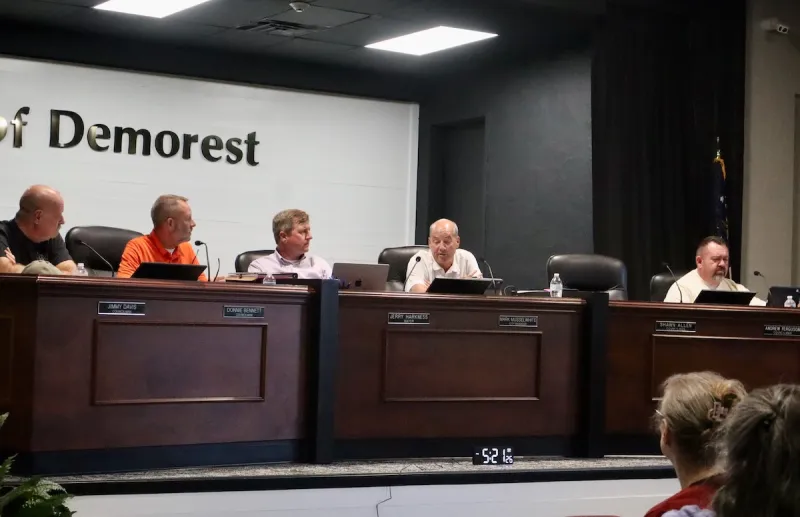 Demorest extends parking lot bid deadline