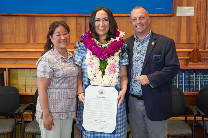 Office of the Governor - News Release - Communications Director Makana McClellan Receives National Communicator Of The Year Honor