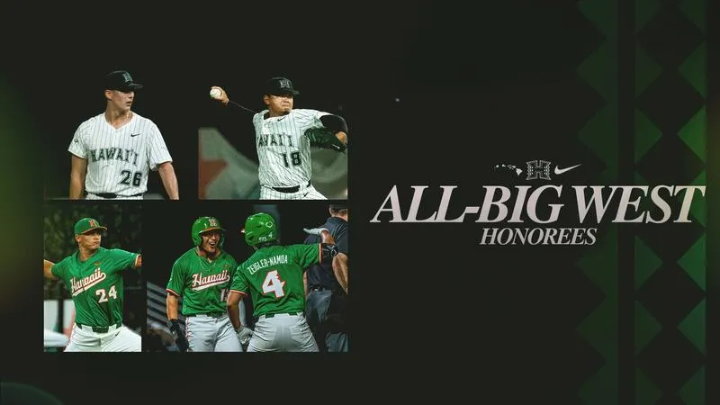 Five Rainbow Warriors Earn All-Big West Honors
