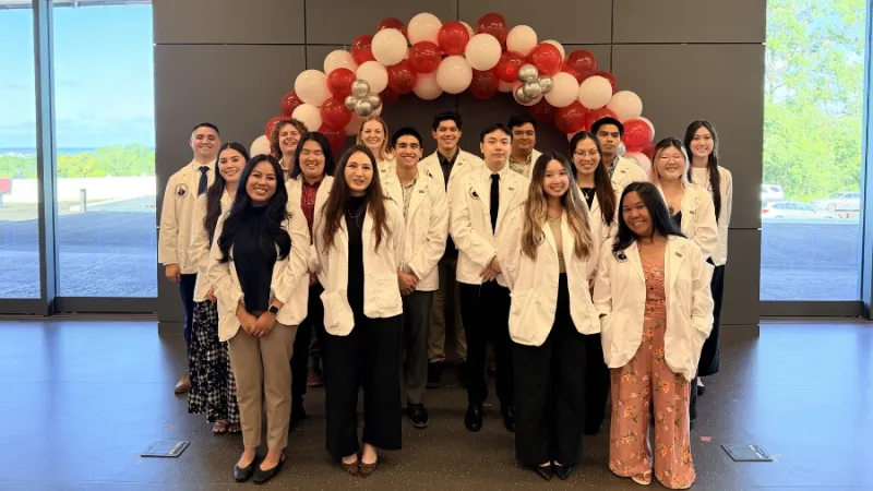 Pinning Ceremony celebrates UH Hilo PharmD students' transition into advanced practice