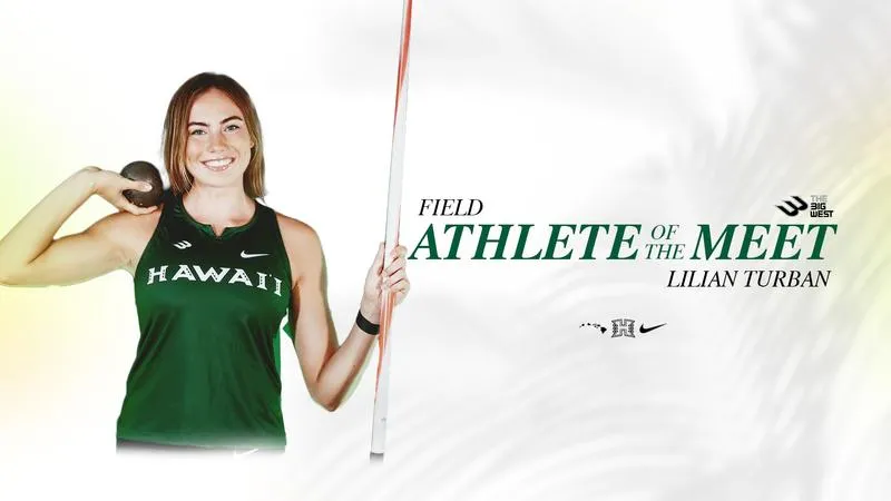 Turban Named Big West Championship Field Athlete of the Meet