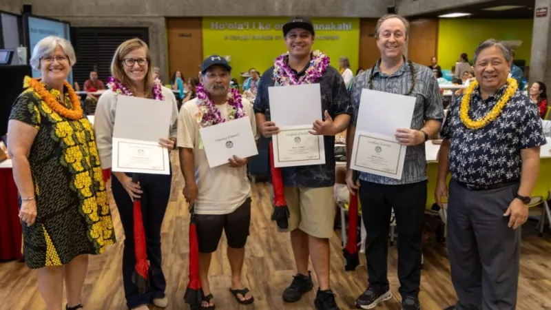 University of Hawai'i at Hilo honors employees during annual awards celebration