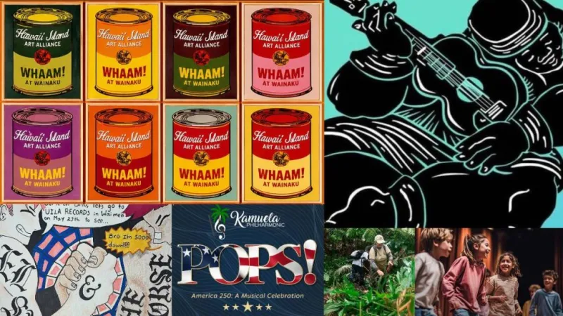 Top 10 things to do on Big Island for May 29-June 4: Punk rock, Hawaiian music fest, keiki camps, "WHAAM!" and more