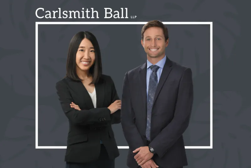 Carlsmith's Alicia Fung and Ian Wesley-Smith Named 2026 Emerging Legal Stars