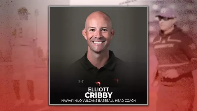 Elliott Cribby selected as UH Hilo's next baseball head coach