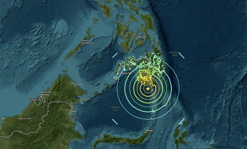 No tsunami threat to Hawaii after 7.8 earthquake rattles Philippines