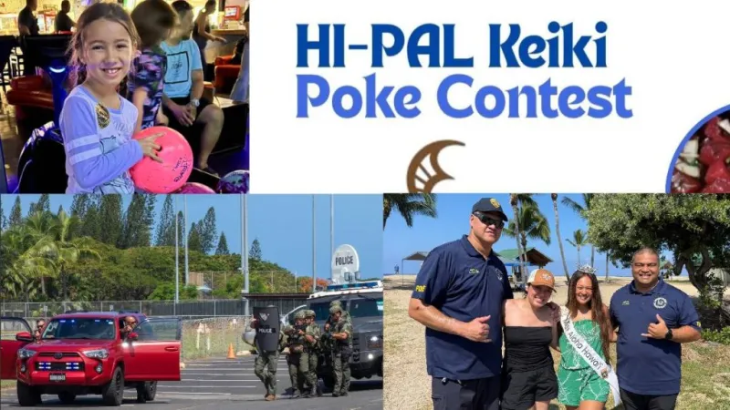 Hawaii Police Department briefs for June 9: Keiki bowling, DARE Day, beach clean up scavenger hunt and upcoming poke contest