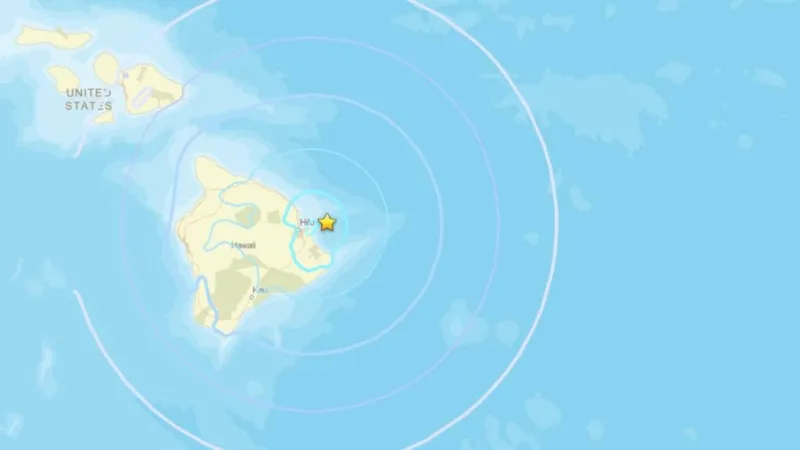 UPDATE: Quake off east coast of Big Island similar in origin but unrelated to May 22, June 2 temblors in West Hawai'i