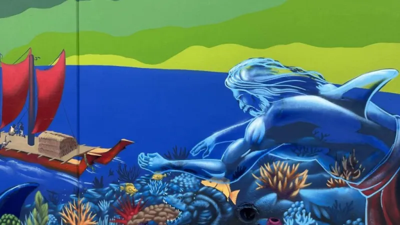 Mural unveiled at Captain Cook Post Office honors story of Ka