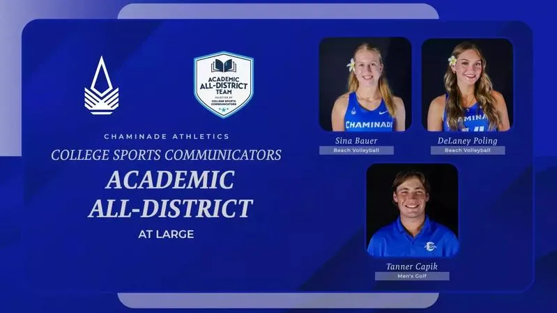 Three 'Swords Named CSC Academic All-District At-Large