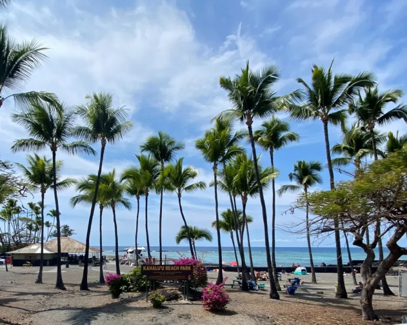 Two West Hawai'i beach parks remain temporarily closed for debris removal following high surf