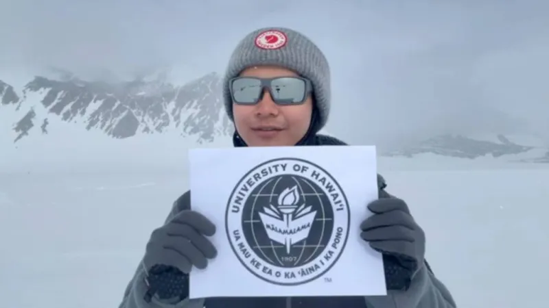 Antarctic expeditioner, Mnoa undergrad from Big Island set to become University of Hawaii regent