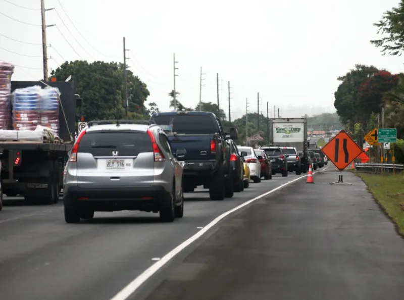 Lane closures scheduled through June 26 on Big Island state roadways