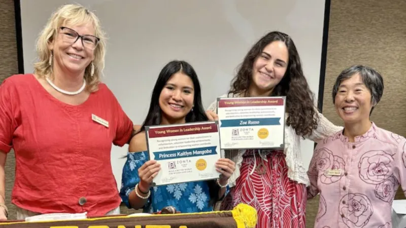 Zonta Club of Hilo gives $20K in scholarships, awards to Big Island women