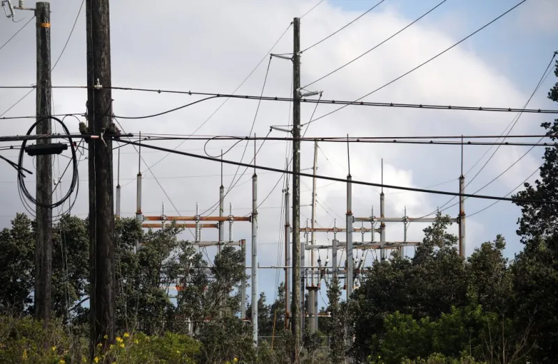Hawaiian Electric to conduct aerial inspections of transmission lines across Hawaii Island