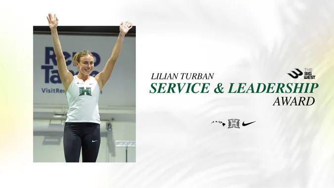 Turban honored with Big West Service and Leadership Award