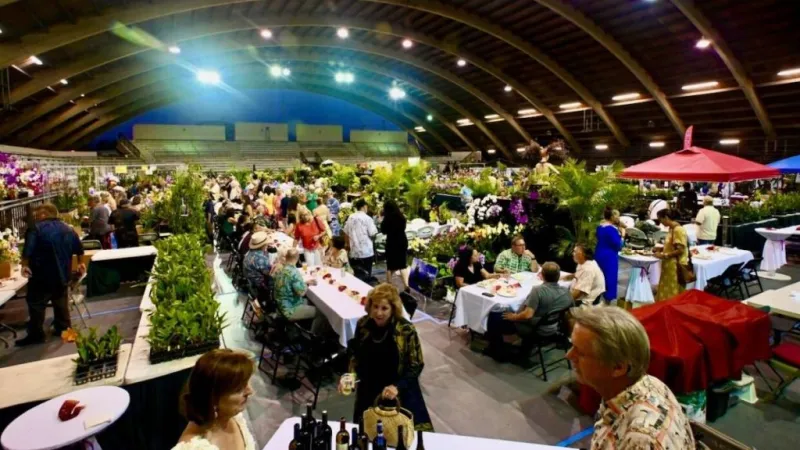 Wine, beer, food, flowers, more at Hilo Orchid Show Gala Preview Party 'fun'-raiser