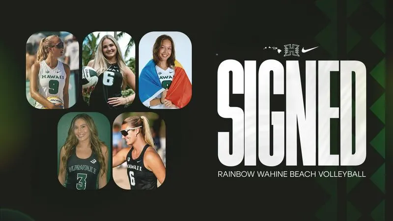 Beach Volleyball Welcomes Five New Additions