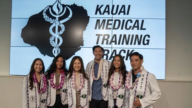 Historic first cohort graduates from Kauai Medical Training Track