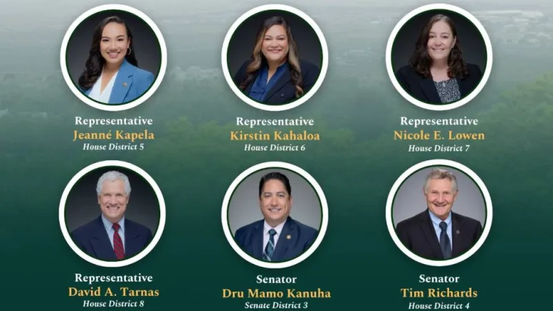 West Hawaii state lawmakers to host community town hall