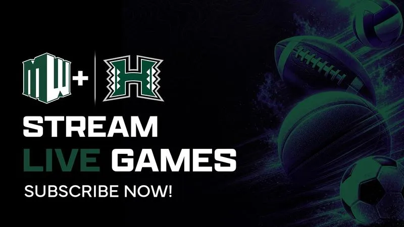 UH Athletics Announces 200+ Games to Air on New MW+ Streaming Platform, Complementing 110+ Broadcasts on K5