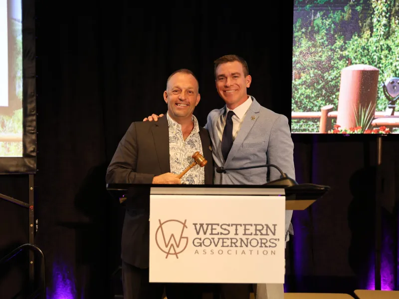 Gov. Green Assumes Chairmanship of Western Governors' Association