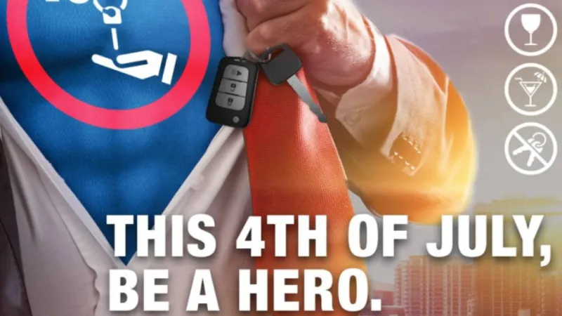 Police remind motorists to drive sober this Fourth of July weekend