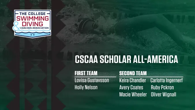 8 UH swimming and diving athletes earn national academic honors