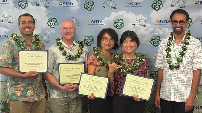 CTAHR faculty honored as best in Western U.S.