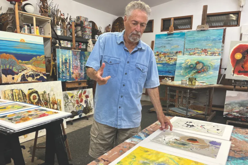 Big Island Artist Gary Ackerman Inspired by Creative Muses Over 5 Decades