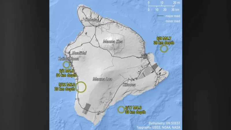 Volcano Watch: Deep dive into Hawaii's deep earthquakes
