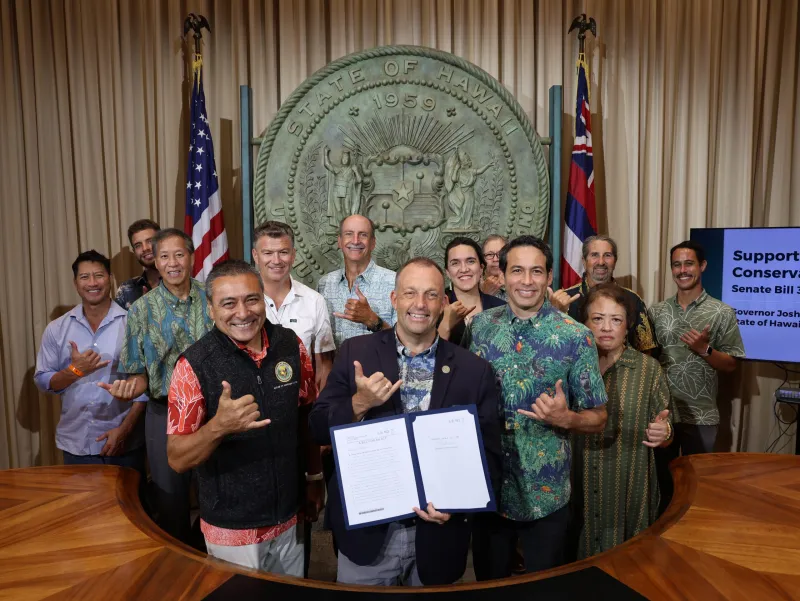 Gov. Green Signs Legislation to Strengthen Governance and Support Conservation