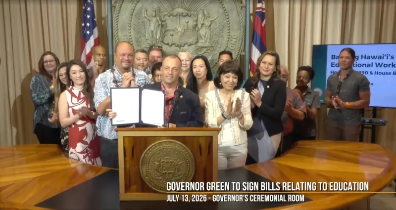 Society Needs to Change, Gov. Green Says, As He Signs Law Protecting Public Employees From Harassment