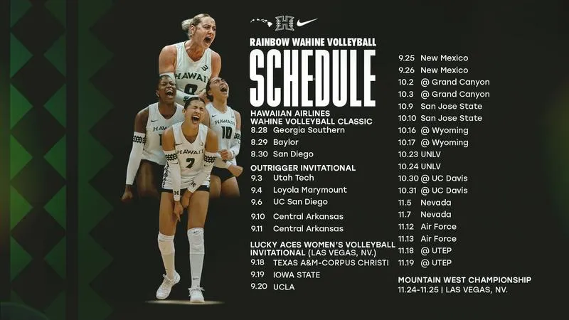 Women's Volleyball Announces 2026 Schedule