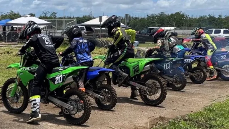 Keiki enjoy Hawai'i Isle Police Activities League motocross event in Hilo