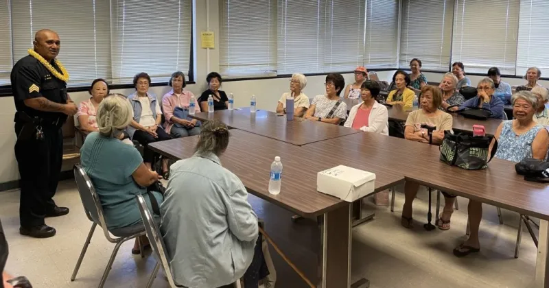 Kealakehe Police Station hosts first Kpuna Day in Kona
