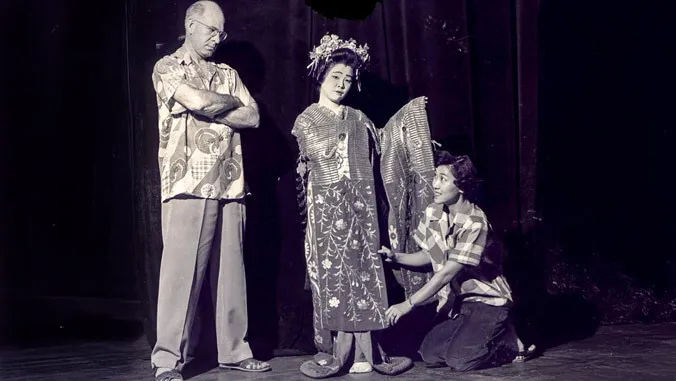 UH honors woman behind its Kabuki tradition