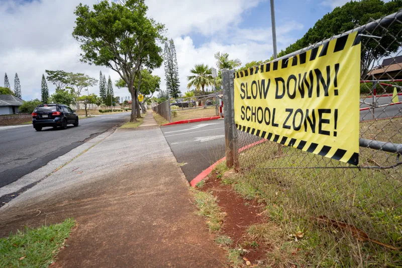 Honolulu Cut Speed Limits By Schools But Didn't Change The Signs