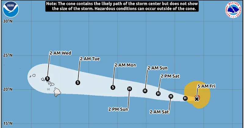 Hurricane Fausto expected to approach Hawaii next week, new Army commander to tackle land leases, Case and Keohokalole differ on immigration enforcement, more news...