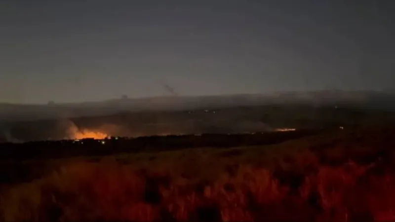 Kawaihae Village, Spencer Beach Park evacuated because of South Kohala wildfire