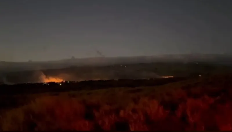 Kawaihae Road Fire Sunday update: Road closures remain in place as crews continue to battle active flames