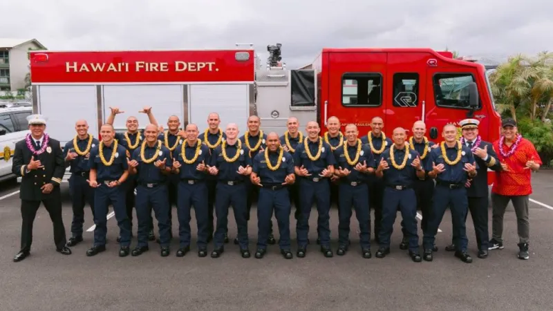WATCH: Hawaii Fire Department celebrates graduation of 54th Firefighter Recruitment Class