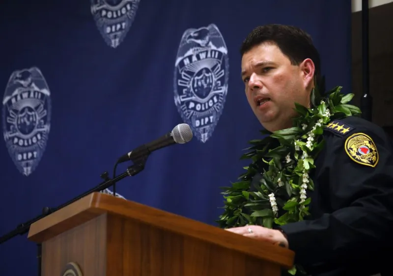 Police Chief Reed Mahuna to host informal talk story session Wednesday