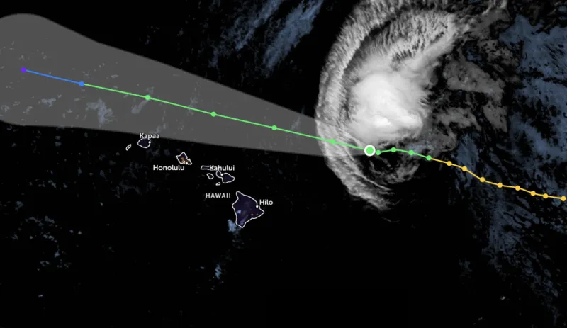 Tropical Storm Fausto Tuesday update: Storm to pass north of islands, high surf expected for east-facing shores through Wednesday